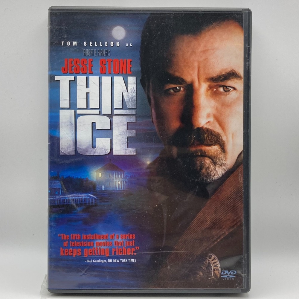 Jesse Stone Thin Ice DVD Tom Selleck Robert B Parker TV Movie Series
